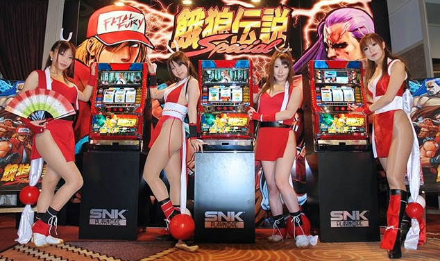 SNK desiste das máquinas de pachinko e volta atenção para os games